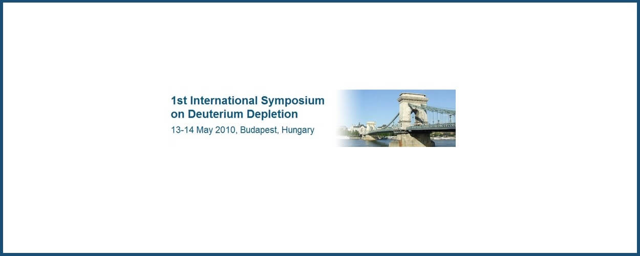 1st International Symposium on Deuterium Depletion - HYD